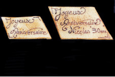 PLAQUES ANNIVERSAIRE