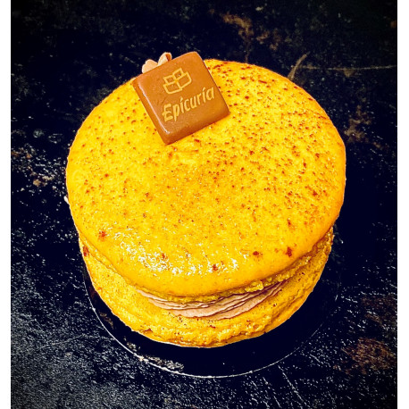 MACARON CHOCOLAT LAIT PASSION (Individuel)