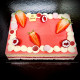 ENTREMETS FRAISE - CITRON VERT
