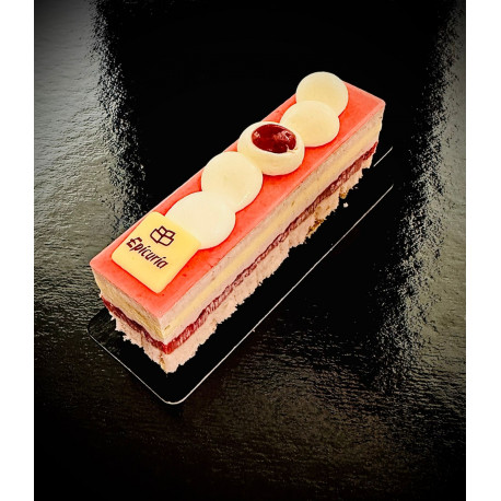 ENTREMETS FRAISE - CITRON VERT